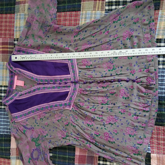 Woman Within Boho Blouse Generous Medium - Picture 4 of 14